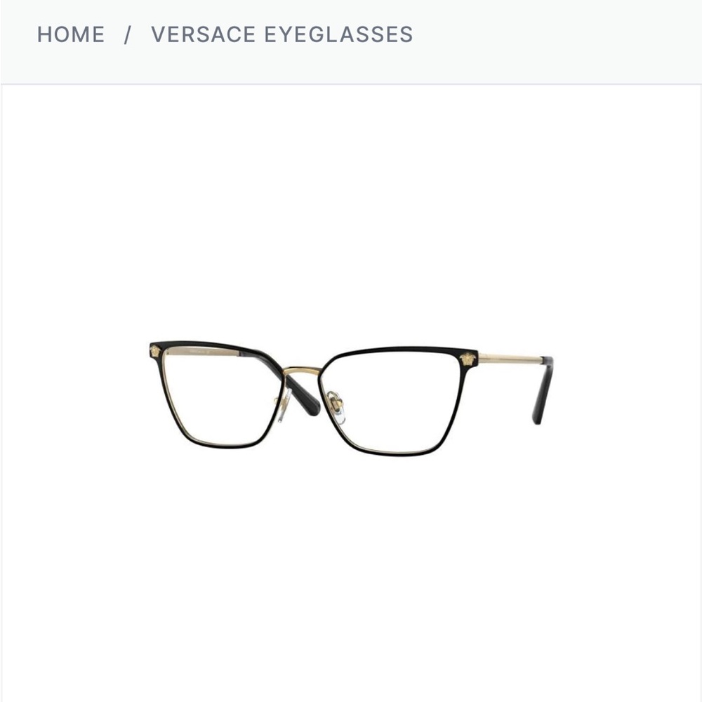 Versace 1275 Full Frame Glam Medusa